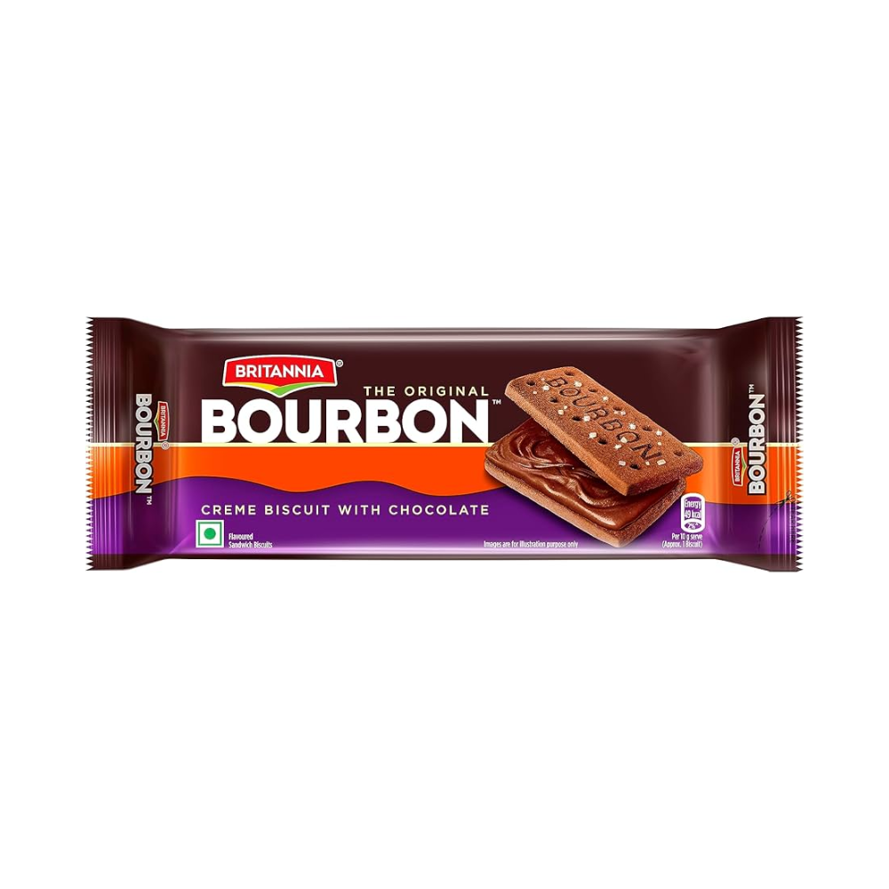 Britannia Bourbon Original Biscuit 100g