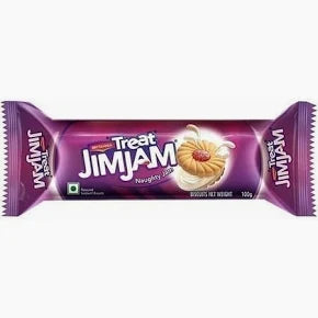 Britannia Jim Jam Cream Biscuits 3.2 Oz