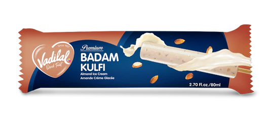 Vadilal Cylindrical Kulfi - Badam