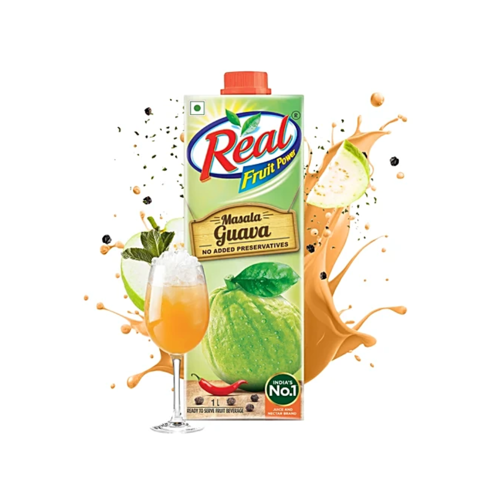 Dabur Real Masala Guava Nectar 1Ltr