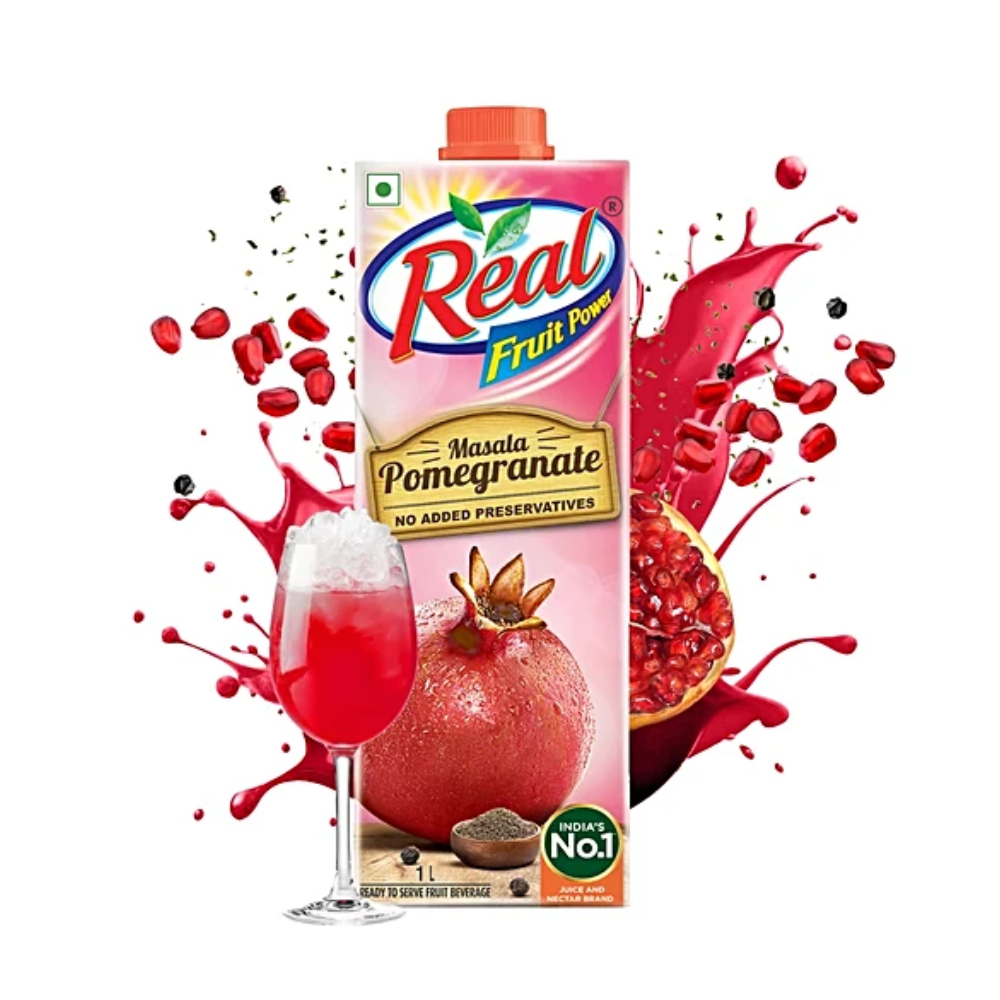 Dabur Real Masala Pomegranate Nectar 1Ltr