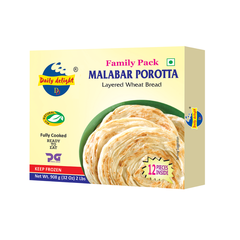 Daily Delight Malabar Porotta Family Pack 908g