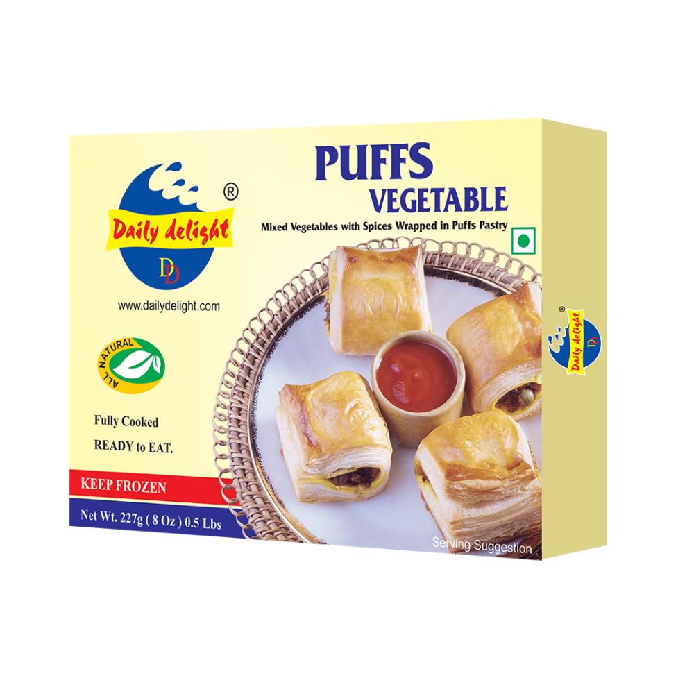 Daily Delight Vegetable Puffs 227g