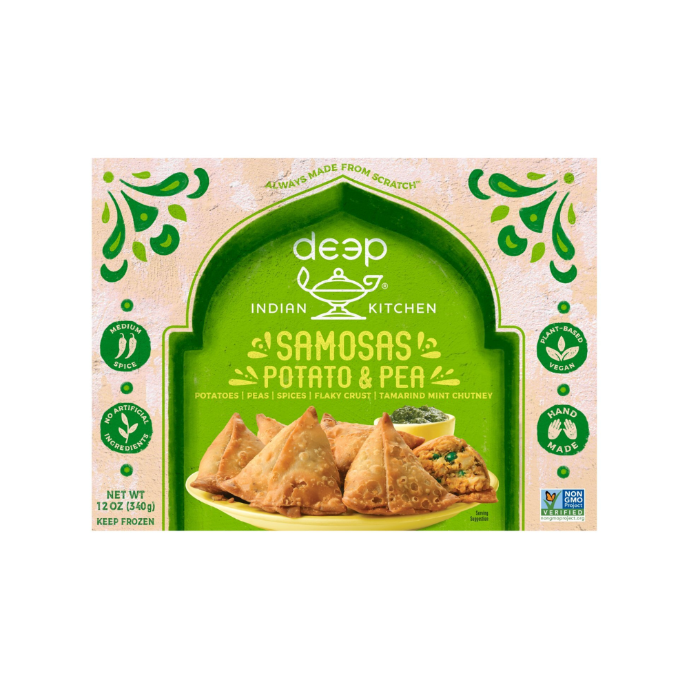 Deep Indian Samosa 12 Oz