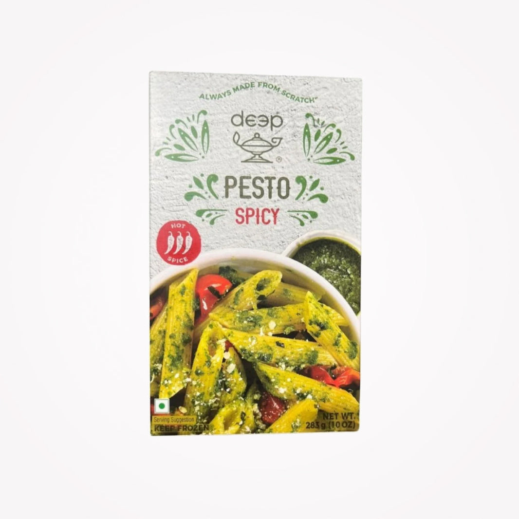 Deep Spicy Pesto Chutney 10 Oz