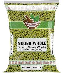 Desi Kitchen Moong Whole Big 3.5 Lb