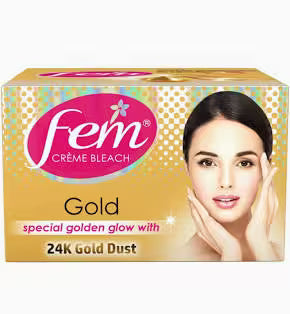 Fem Gold Crème Bleach 64 Gm