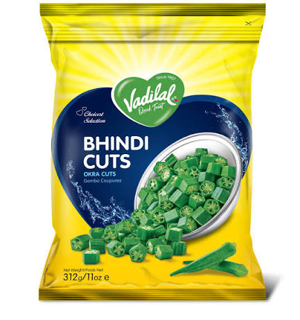 Vadilal Frozen Bhindi (Okra) Cuts - Bulk