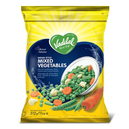 Vadilal Frozen Mixed Vegetables (Indian Style)