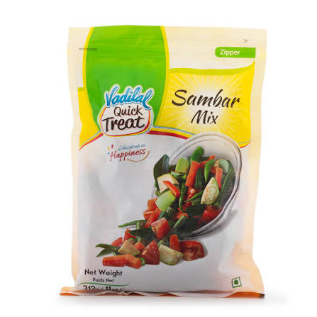 Vadilal Frozen Sambar Mix Vegetables