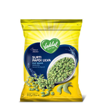 Vadilal Frozen Surti Papdi Lilva (Field Beans)