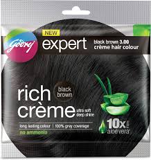 Godrej Rich Crème Hair Color Black Brown