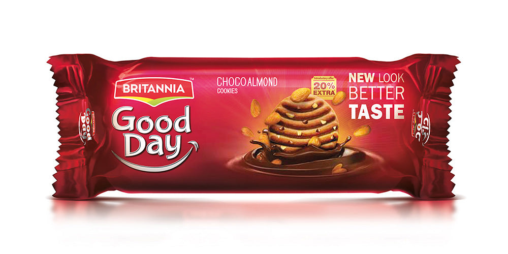 Britannia Good Day Choco Almond Cookies 120Gm