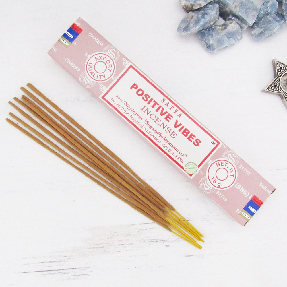 Satya Positive Vibes Incense 12x15 Gm