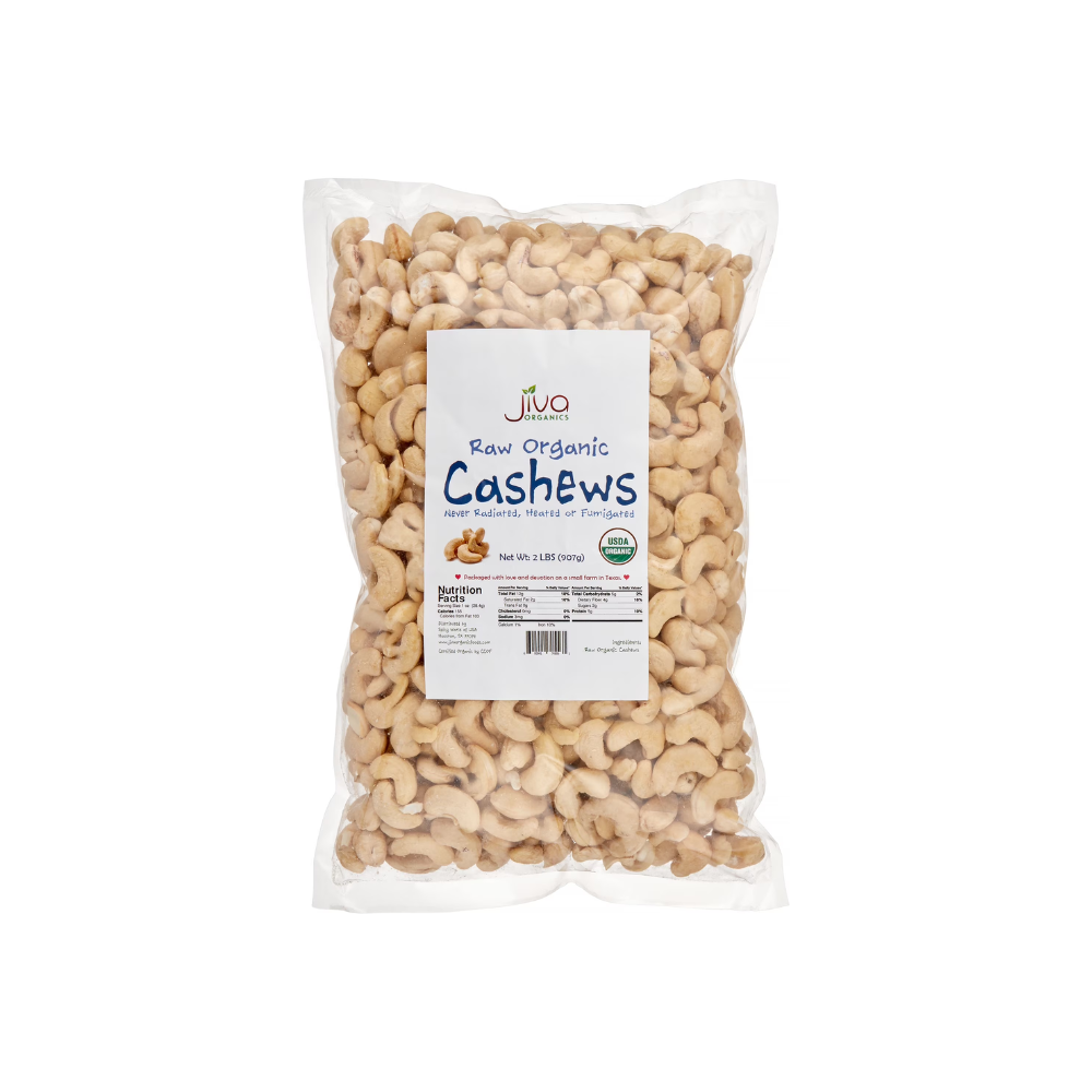 Jiva Organic Cashews 2 Lb