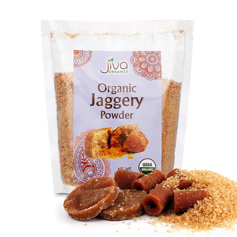 Jiva Organic Jaggery Pdr. 14Oz