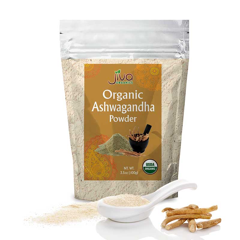 Jiva Organic Ashwagandha Powder 100Gm
