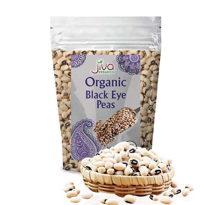 Jiva Organic Black Eye Peas 2 Lb