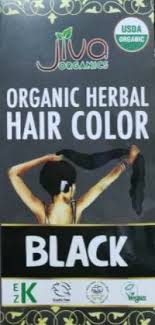 Jiva Organics Black Hair Dye 100 Gm