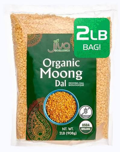Jiva Organics Moong Dal 2 Lb