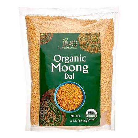 Jiva Organics Moong Dal 4 Lb