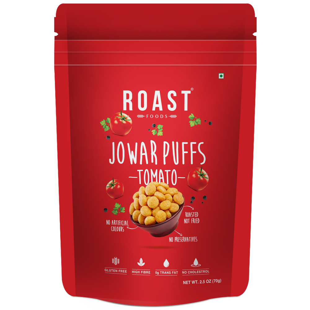 Roast Foods Jowar Puff Tomato 70g