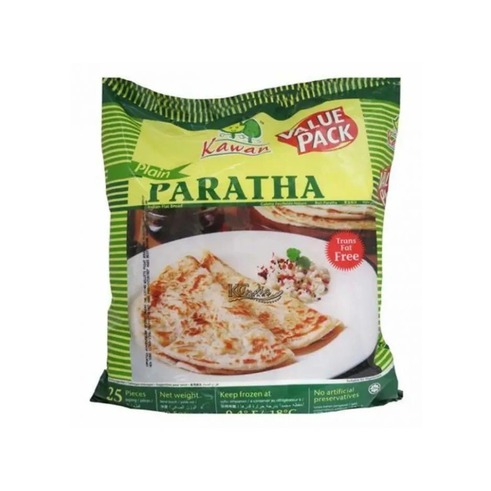 Kawan Roti Paratha Plain Bulk 25ct