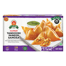 Laxmi Cocktail Tandoori Paneer Samosa 20 Ct