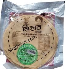 Lijjat Udad Plain Papad