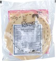 Lijjat Udad Plain Papad