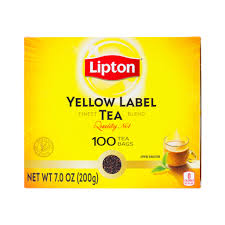 Lipton Yellow Label Teabags UK 100 Ct