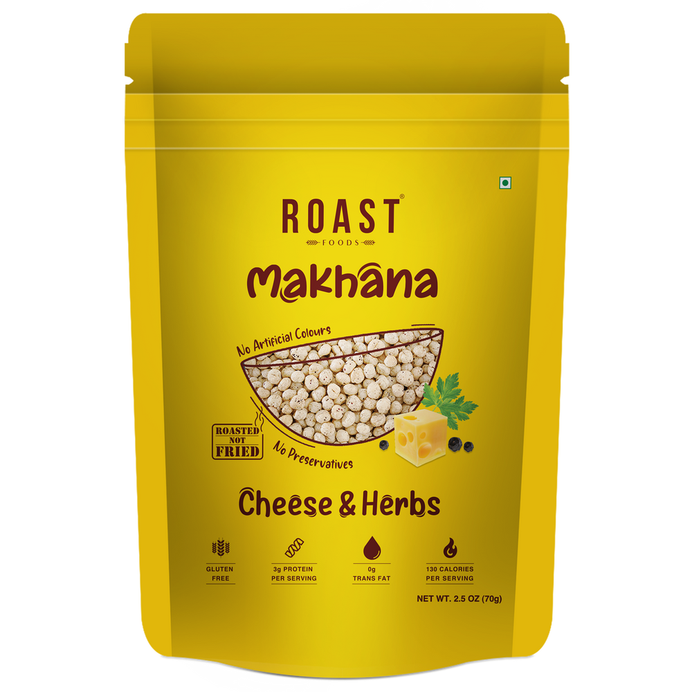 Roast Foods Makhana Cheese & Herbs 70g