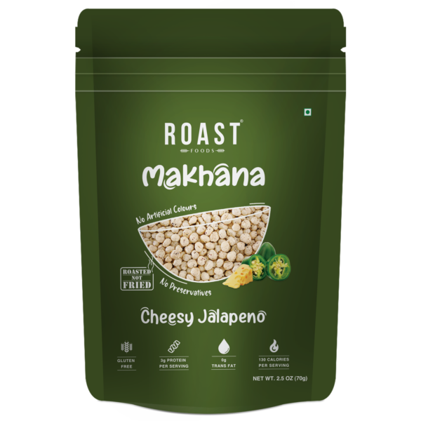 Roast Foods Makhana Cheesy Jalapeno 70g