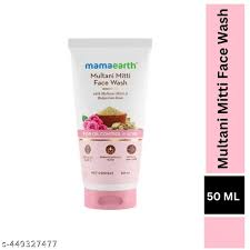 Mamaearth Multani Mitti Face Wash 50 Ml