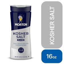 Morton Coarse Kosher Salt 16 Oz