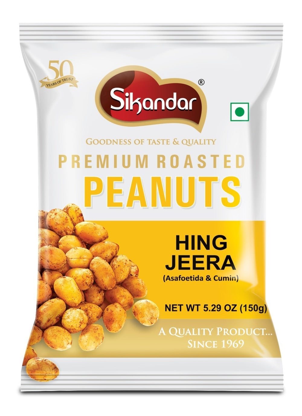 Sikandar Peanuts Hing Jeera 150g