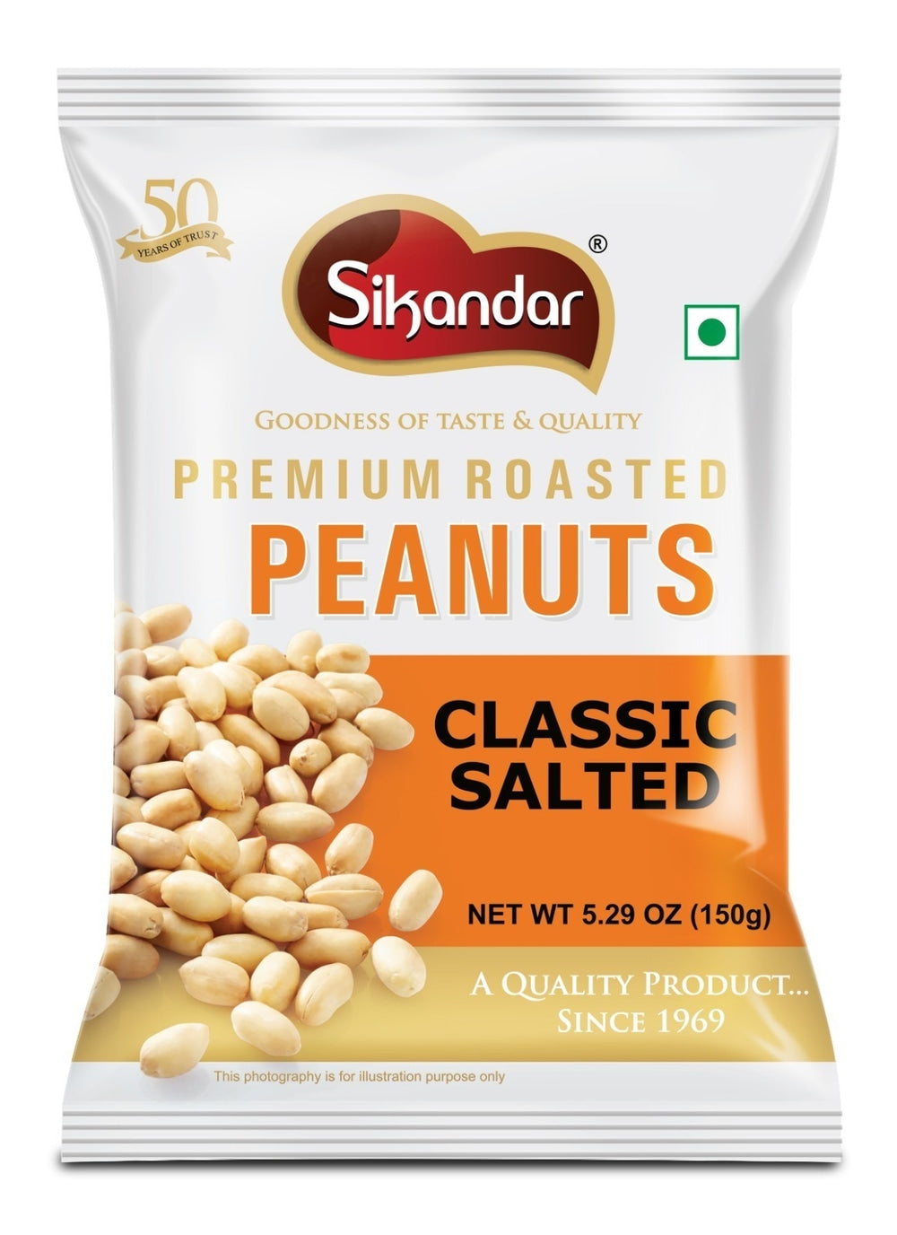 Sikandar Peanuts Classic Salted 150g