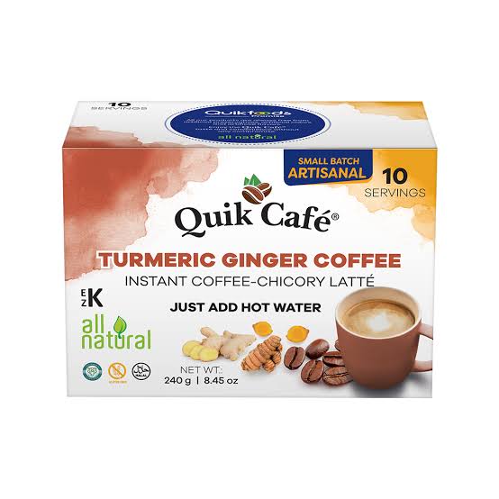 Quik Cafe Turmeric Ginger Coffee 240Gm