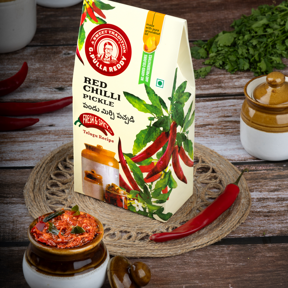 Grp Red Chilli Pickle 300Gm