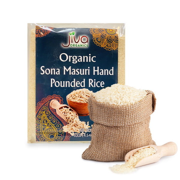 Jiva Organics Sona Masuri Hand 10 Lb
