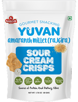 Yuvan Sour Cream Crisps 60 Gm