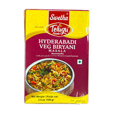 Swetha Hyderabadi Veg Biryani Masala 100 Gm