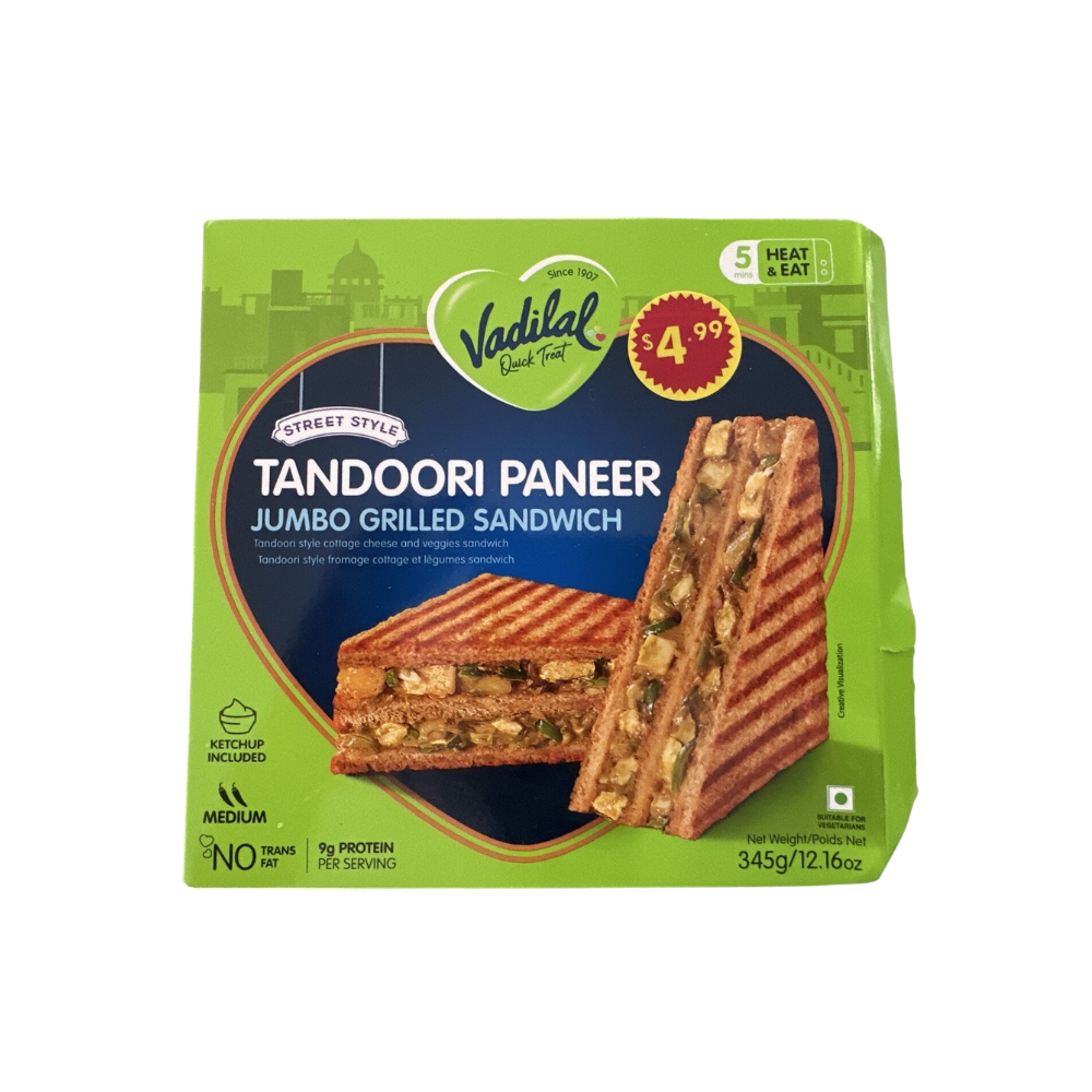 Vadilal Tandoori Paneer Sandwich