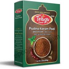 Telugu Pudina Karam Podi (Mint) 100 Gm
