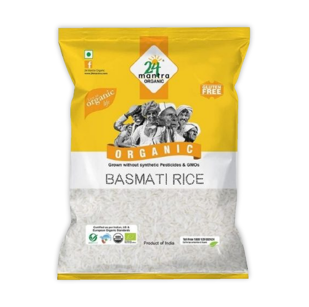 24 Mantra Organic Basmati Rice 2 Lb