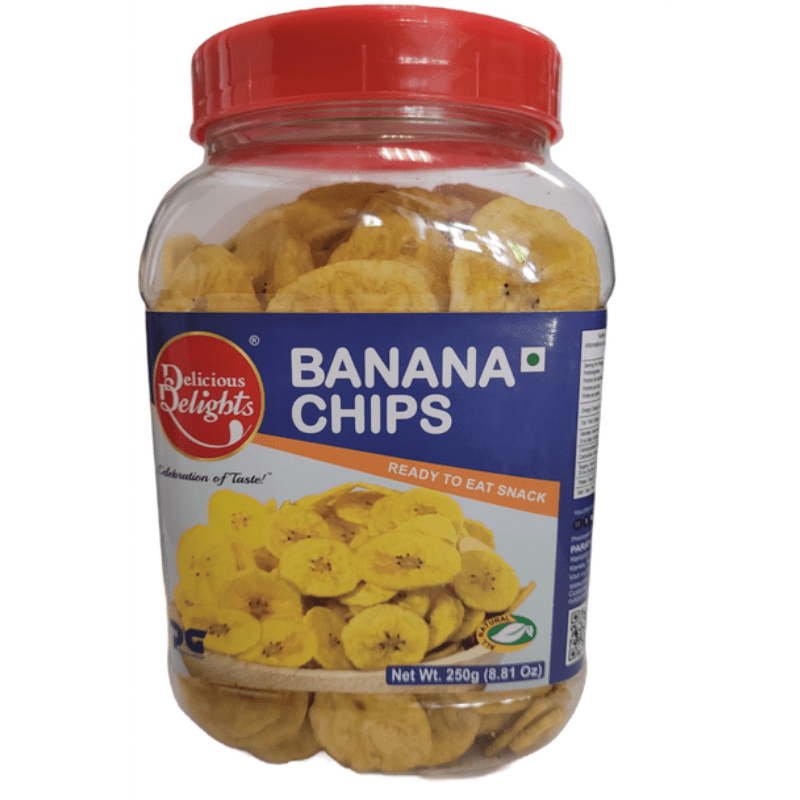 Delicious Delights Banana Chips 250 Gm