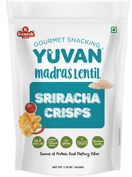 Yuvan Sriracha Crisps 60 Gm