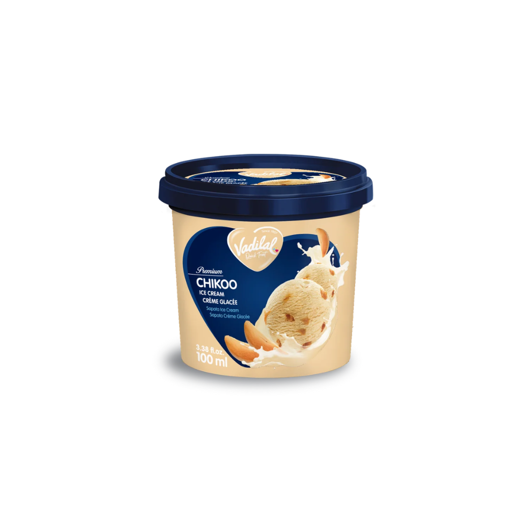 Vadilal Chikoo Ice Cream 100ml