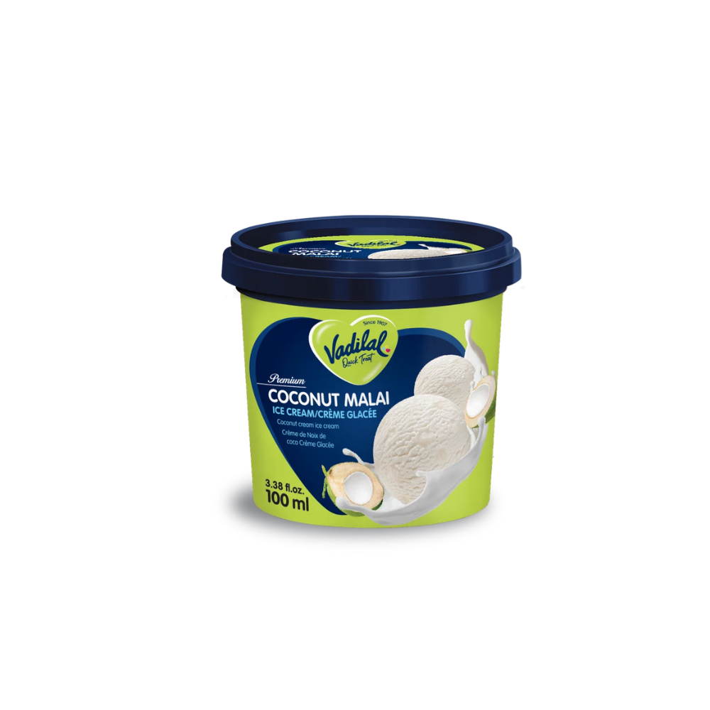 Vadilal Coconut Malai Ice Cream 100g