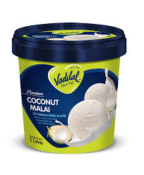 Vadilal Coconut Malai Ice Cream 1 Liter